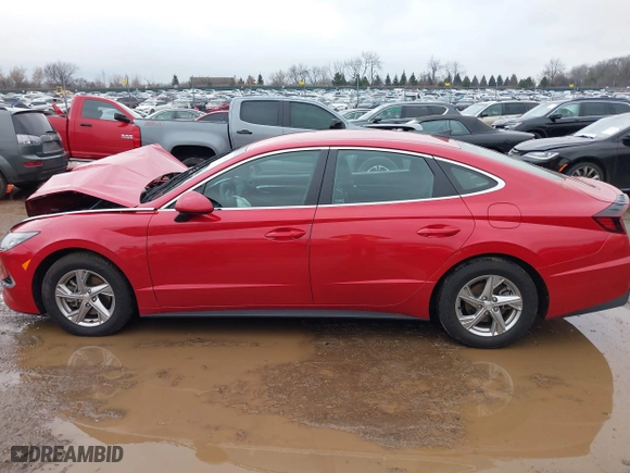 2022 Hyundai Sonata SE with VIN 5NPEG4JA6NH142900, listed as a IAAI auction lot 38226899 with 14,930 mi miles. Bid and sale history available at carsss.com. Image 13.