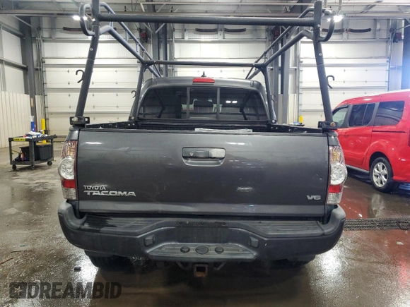 2014 Toyota Tacoma with VIN 3TMLU4EN3EM151500, listed as a Copart auction lot 57147705 with 170,240 mi miles and Salvage title. Bid and sale history available at DreamBid. Image 6.
