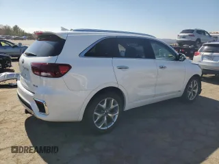 2019 Kia Sorento SX Limited with VIN 5XYPKDA50KG503521, listed as a Copart auction lot 48283975 with 67,320 mi miles and Salvage Title. Bid and sale history available at carsss.com. Image 3.