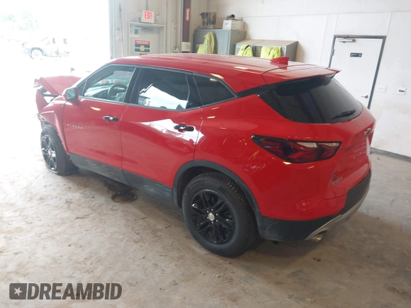 2020 Chevrolet Blazer LT with VIN 3GNKBCRS4LS669773, listed as a IAAI auction lot 42270003 with Not provided miles and . Bid and sale history available at DreamBid. Image 3.