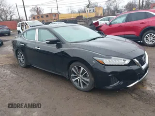 2020 Nissan Maxima SL with VIN 1N4AA6DV0LC378189, listed as a IAAI auction lot 42005589 with 60,858 mi miles and . Bid and sale history available at DreamBid. Image 1.