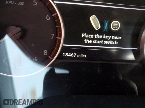 2024 Nissan Pathfinder Rock Creek with VIN 5N1DR3BD0RC280115, listed as a Copart auction lot 88924395 with 18,467 mi miles and Salvage title. Bid and sale history available at DreamBid. Image 9.