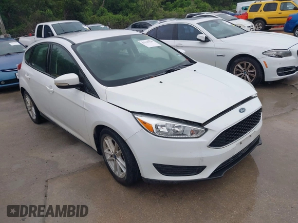 2017 Ford Focus SE with VIN 1FADP3K26HL219395, listed as a IAAI auction lot 42150336 with 54,588 mi miles and . Bid and sale history available at carsss.com. Image 1.