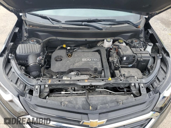 2021 Chevrolet Equinox LT with VIN 2GNAXUEV8M6143410, listed as a Copart auction lot 55560745 with 36,007 mi miles and Salvage Title. Bid and sale history available at DreamBid. Image 11.
