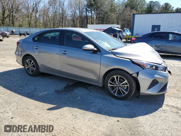 2024 Kia Forte LXS with VIN 3KPF24AD4RE730138, listed as a Copart auction lot 47688955 with 15,167 mi miles and Salvage Title. Bid and sale history available at DreamBid. Image 4.