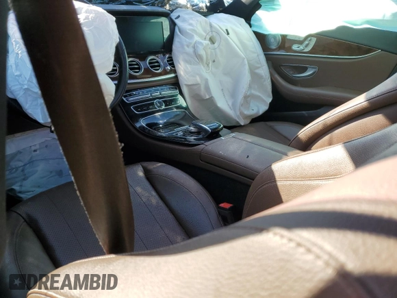 2018 Mercedes-Benz E with VIN WDDZF4KB8JA308367, listed as a Copart auction lot 52231795 with 71,352 mi miles and Salvage Title. Bid and sale history available at carsss.com. Image 8.