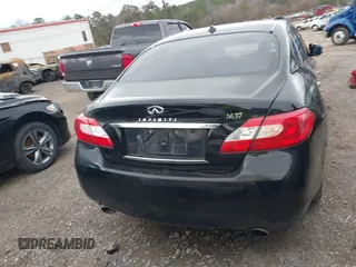 2012 Infiniti M with VIN JN1BY1AP5CM333975, listed as a IAAI auction lot 41701701 with 130,828 mi miles and . Bid and sale history available at DreamBid. Image 16.