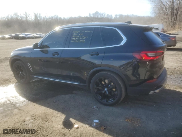2023 BMW X5 xDrive40i with VIN 5UXCR6C03P9P69629, listed as a Copart auction lot 48084995 with 50,771 mi miles and Salvage Title. Bid and sale history available at carsss.com. Image 2.