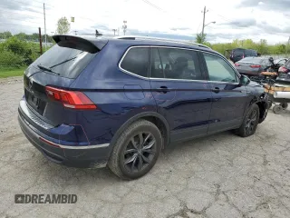 2023 Volkswagen Tiguan SE with VIN 3VVNB7AX4PM132188, listed as a Copart auction lot 55757405 with 23,698 mi miles and Salvage title. Bid and sale history available at DreamBid. Image 3.