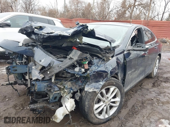2018 Chevrolet Malibu LT with VIN 1G1ZD5ST7JF192430, listed as a IAAI auction lot 41663796 with 80,503 mi miles. Bid and sale history available at carsss.com. Image 6.