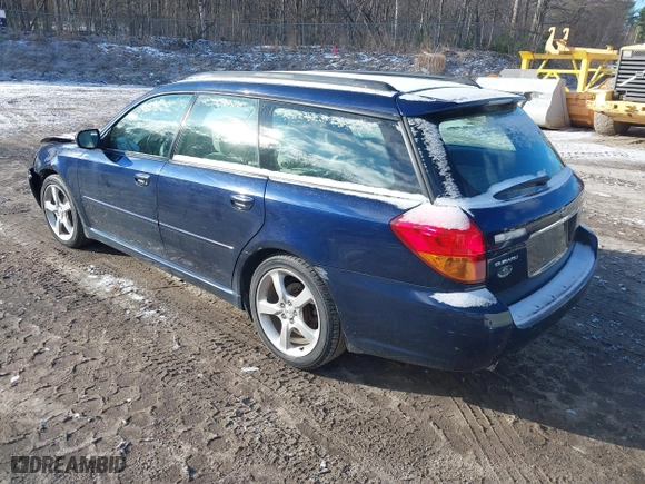 2007 Subaru Legacy Wagon Special Edition with VIN 4S3BP616877324034, listed as a IAAI auction lot 41990610 with 136,609 mi miles. Bid and sale history available at carsss.com. Image 3.