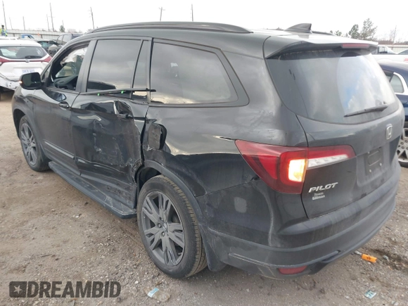2022 Honda Pilot Sport z VIN 5FNYF5H36NB032084, wystawiony jako IAAI lot #41510340 z przebiegiem 45 481 mil mil oraz . Historia ofert i sprzedaży dostępna na DreamBid. Obrazek 3.