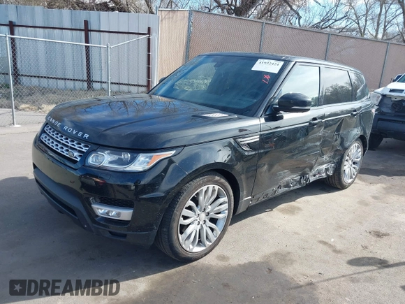 2014 Land Rover Range Rover Sport HSE with VIN SALWR2WF9EA331998, listed as a IAAI auction lot 41932424 with 123,741 mi miles. Bid and sale history available at carsss.com. Image 2.