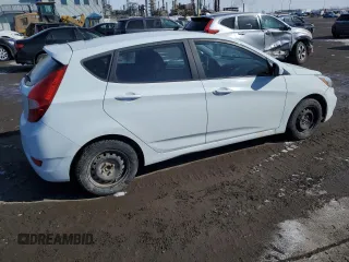 2016 Hyundai Accent SE with VIN KMHCT5AE5GU238520, listed as a Copart auction lot 47424015 with 222,125 mi miles and Salvage Title. Bid and sale history available at carsss.com. Image 3.