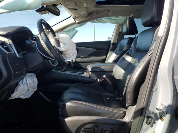 2021 Nissan Murano SL with VIN 5N1AZ2CS1MC116665, listed as a Copart auction lot 89251285 with 74,249 mi miles and Salvage Title. Bid and sale history available at DreamBid. Image 7.