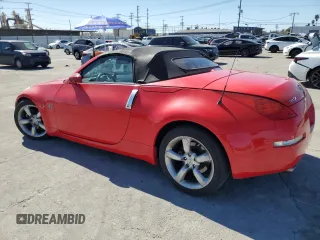2008 Nissan 350Z Touring with VIN JN1BZ36A18M851196, listed as a Copart auction lot 46703785 with 106,477 mi miles and Salvage Title. Bid and sale history available at carsss.com. Image 2.