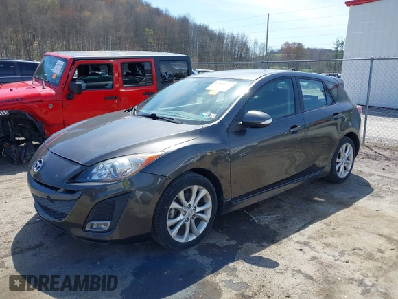 2010 Mazda 3 S Sport with VIN JM1BL1H66A1197203, listed as a IAAI auction lot 42001652 with 104,246 mi miles and . Bid and sale history available at DreamBid. Image 2.