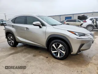 2021 Lexus NX 300 with VIN JTJGARDZ9M2243757, listed as a Copart auction lot 58339885 with 86,047 mi miles and Salvage title. Bid and sale history available at DreamBid. Image 4.
