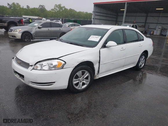 2015 Chevrolet Impala Limited LS with VIN 2G1WA5E34F1125046, listed as a IAAI auction lot 41972602 with 253,674 mi miles. Bid and sale history available at carsss.com. Image 2.