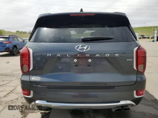 2020 Hyundai Palisade Limited with VIN KM8R5DHE2LU150667, listed as a Copart auction lot 56534995 with 108,441 mi miles and Salvage title. Bid and sale history available at DreamBid. Image 6.