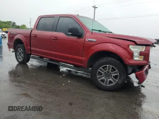 2016 Ford F-150 XLT with VIN 1FTEW1EF4GFA35428, listed as a Copart auction lot 53886725 with 257,484 mi miles and Salvage Title. Bid and sale history available at carsss.com. Image 4.