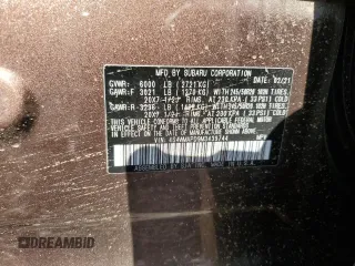 2021 Subaru Ascent Limited с VIN 4S4WMAPD9M3439744, выставлен на аукционе Copart как лот 47291195 с пробегом 68 139 миль миль и Списание • Salvage title. История ставок и продаж доступна на DreamBid. Изображение 13.
