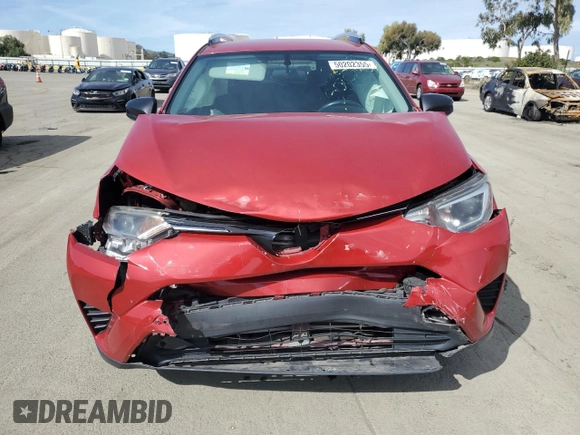 2016 Toyota RAV4 LE with VIN JTMZFREV8GJ085530, listed as a Copart auction lot 50202355 with 92,888 mi miles and Salvage Title. Bid and sale history available at carsss.com. Image 5.