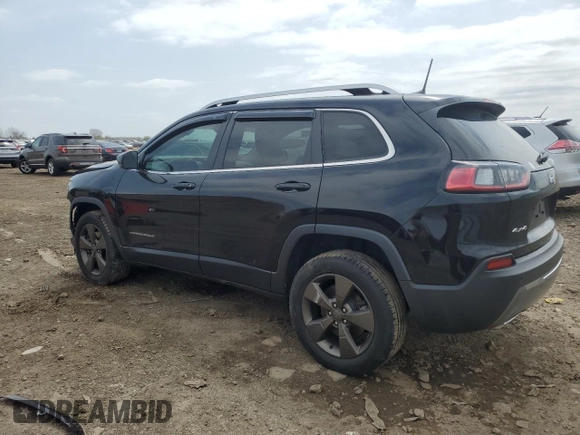 2019 Jeep Cherokee Limited z VIN 1C4PJMDX2KD308860, wystawiony jako Copart lot #54205025 z przebiegiem 65 492 mil mil oraz Szkoda całkowita • Salvage title. Historia ofert i sprzedaży dostępna na DreamBid. Obrazek 2.