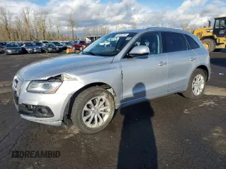 2016 Audi Q5 Premium Plus with VIN WA1L2AFP7GA058347, listed as a Copart auction lot 45809295 with 78,063 mi miles and Salvage Title. Bid and sale history available at carsss.com. Image 1.
