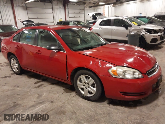 2008 Chevrolet Impala LS with VIN 2G1WB55KX89159291, listed as a IAAI auction lot 41824586 with 473,204 mi miles and . Bid and sale history available at DreamBid. Image 1.