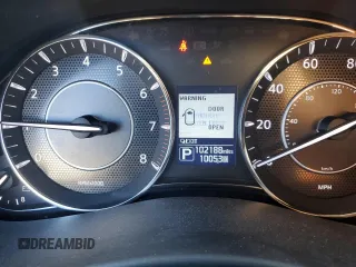 2018 Nissan Armada Platinum with VIN JN8AY2NE5J9733126, listed as a Copart auction lot 47739275 with 102,188 mi miles and Salvage Title. Bid and sale history available at carsss.com. Image 9.