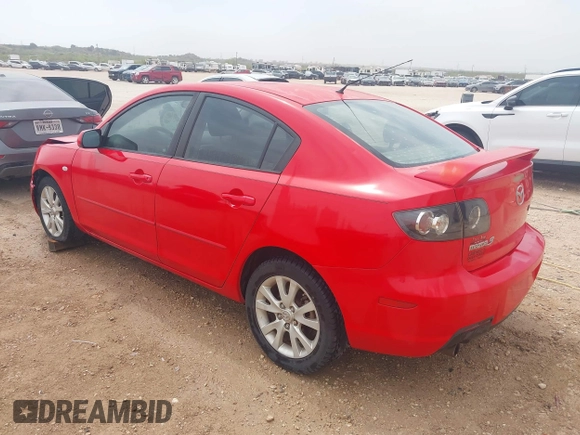 2007 Mazda Mazda3 i Sport with VIN JM1BK32FX71693508, listed as a IAAI auction lot 41934556 with 162,520 mi miles. Bid and sale history available at carsss.com. Image 3.