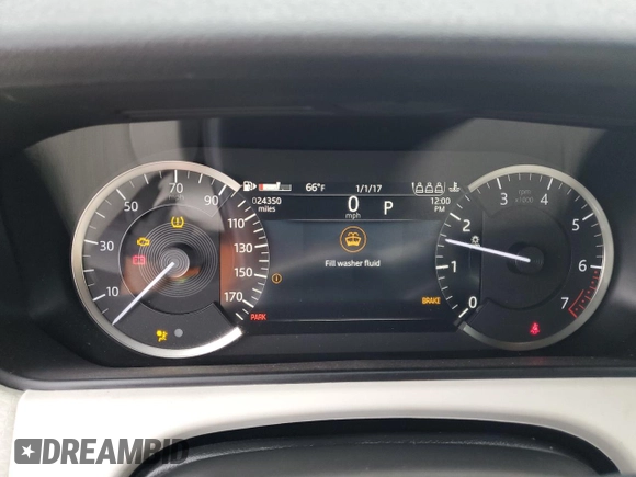 2023 Land Rover Range Rover Velar R-Dynamic S with VIN SALYT2EX0PA348650, listed as a Copart auction lot 61037595 with 24,350 mi miles and Salvage title. Bid and sale history available at DreamBid. Image 9.