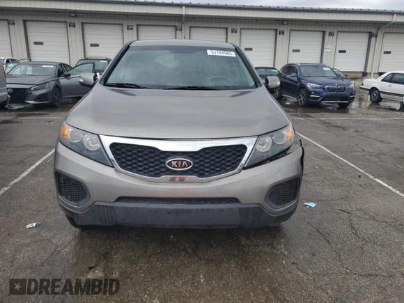 2012 Kia Sorento LX with VIN 5XYKT3A19CG282243, listed as a Copart auction lot 51784965 with 162,952 mi miles and Salvage Title. Bid and sale history available at DreamBid. Image 5.