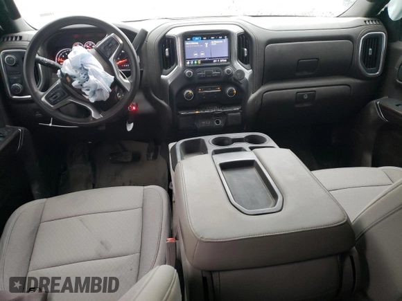 2021 Chevrolet Silverado 1500 LT with VIN 1GCRWCEK7MZ373085, listed as a Copart auction lot 85878384 with 99,971 mi miles and Salvage Title. Bid and sale history available at DreamBid. Image 8.