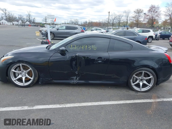 2013 Infiniti G37 IPL with VIN JN1CV6EKXDM923700, listed as a IAAI auction lot 42049316 with 157,696 mi miles and . Bid and sale history available at DreamBid. Image 14.