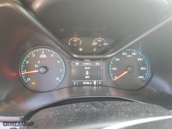 2017 Chevrolet Colorado 2WD WT with VIN 1GCHSBEA4H1172516, listed as a Copart auction lot 87409854 with 89,798 mi miles and Salvage Title. Bid and sale history available at carsss.com. Image 9.