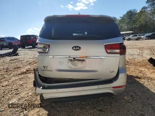 2017 Kia Sedona LX with VIN KNDMB5C11H6240857, listed as a Copart auction lot 50376625 with 218,161 mi miles and Salvage Title. Bid and sale history available at DreamBid. Image 6.