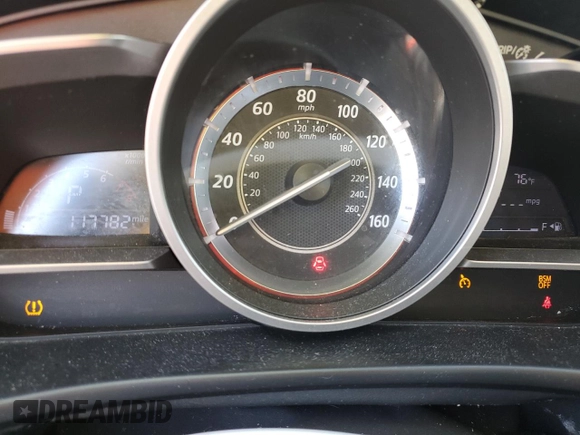 2015 Mazda 3 i Grand Touring with VIN 3MZBM1M78FM166957, listed as a Copart auction lot 53965995 with 117,782 mi miles and Salvage Title. Bid and sale history available at DreamBid. Image 9.