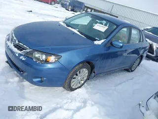 2008 Subaru Impreza Sedan (Natl) i with VIN JF1GE616X8H517573, listed as a IAAI auction lot 41619991 with 149,696 mi miles. Bid and sale history available at carsss.com. Image 2.