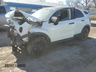 2018 FIAT 500X Urbana Edition with VIN ZFBCFXCB5JP684704, listed as a Copart auction lot 87243484 with Not provided miles and Salvage title. Bid and sale history available at DreamBid. Image 1.
