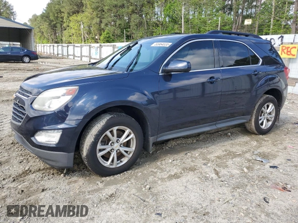 2016 Chevrolet Equinox LT z VIN 2GNALCEK2G1164850, wystawiony jako Copart lot #55964035 z przebiegiem 167 408 mil mil oraz Czysty tytuł • Clean title. Historia ofert i sprzedaży dostępna na DreamBid. Obrazek 1.