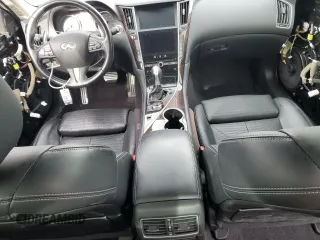 2014 Infiniti Q50 Hybrid Sport with VIN JN1AV7AP9EM690795, listed as a Copart auction lot 45060535 with 100,537 mi miles and Salvage Title. Bid and sale history available at carsss.com. Image 8.