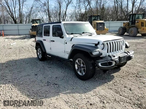 2018 Jeep Wrangler Unlimited Sport S z VIN 1C4HJXDG3JW274310, wystawiony jako Copart lot #53448895 z przebiegiem 112 467 mil mil oraz Szkoda całkowita • Salvage title. Historia ofert i sprzedaży dostępna na DreamBid. Obrazek 14.