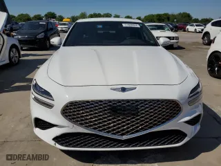 2022 Genesis G70 2.0T with VIN KMTG34TA2NU089573, listed as a Copart auction lot 51828944 with 34,543 mi miles and Salvage Title. Bid and sale history available at carsss.com. Image 5.