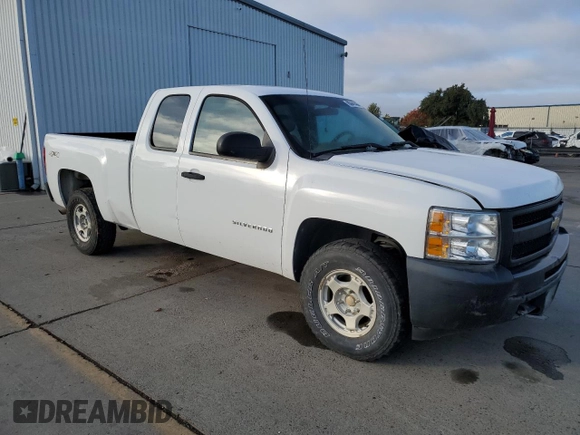 2011 Chevrolet Silverado 1500 Work Truck with VIN 1GCRKPEA0BZ333762, listed as a Copart auction lot 80441434 with 231,448 mi miles and Salvage Title. Bid and sale history available at DreamBid. Image 4.