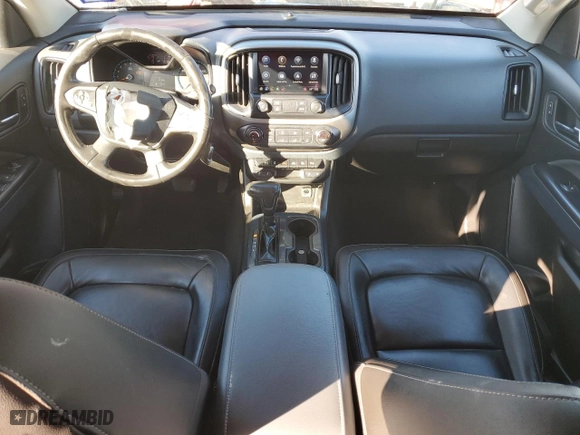 2021 Chevrolet Colorado 2WD Z71 with VIN 1GCGSDEN8M1222192, listed as a Copart auction lot 84914784 with 77,941 mi miles and Salvage Title. Bid and sale history available at carsss.com. Image 8.