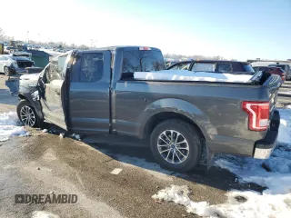 2017 Ford F-150 XL with VIN 1FTEX1C83HKC43441, listed as a Copart auction lot 88165905 with 80,903 mi miles and Salvage Title. Bid and sale history available at carsss.com. Image 2.