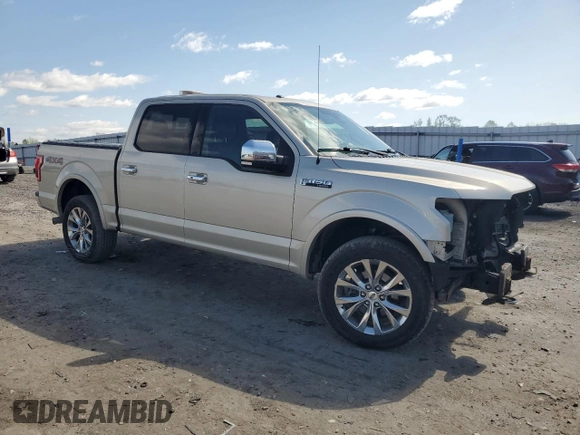 2017 Ford F-150 XL with VIN 1FTEW1EF6HFA17806, listed as a Copart auction lot 51717025 with 143,203 mi miles and Salvage Title. Bid and sale history available at carsss.com. Image 4.