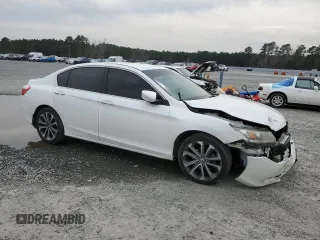2014 Honda Accord Sedan Sport with VIN 1HGCR2F5XEA015559, listed as a Copart auction lot 48861885 with 215,965 mi miles and Salvage Title. Bid and sale history available at carsss.com. Image 4.